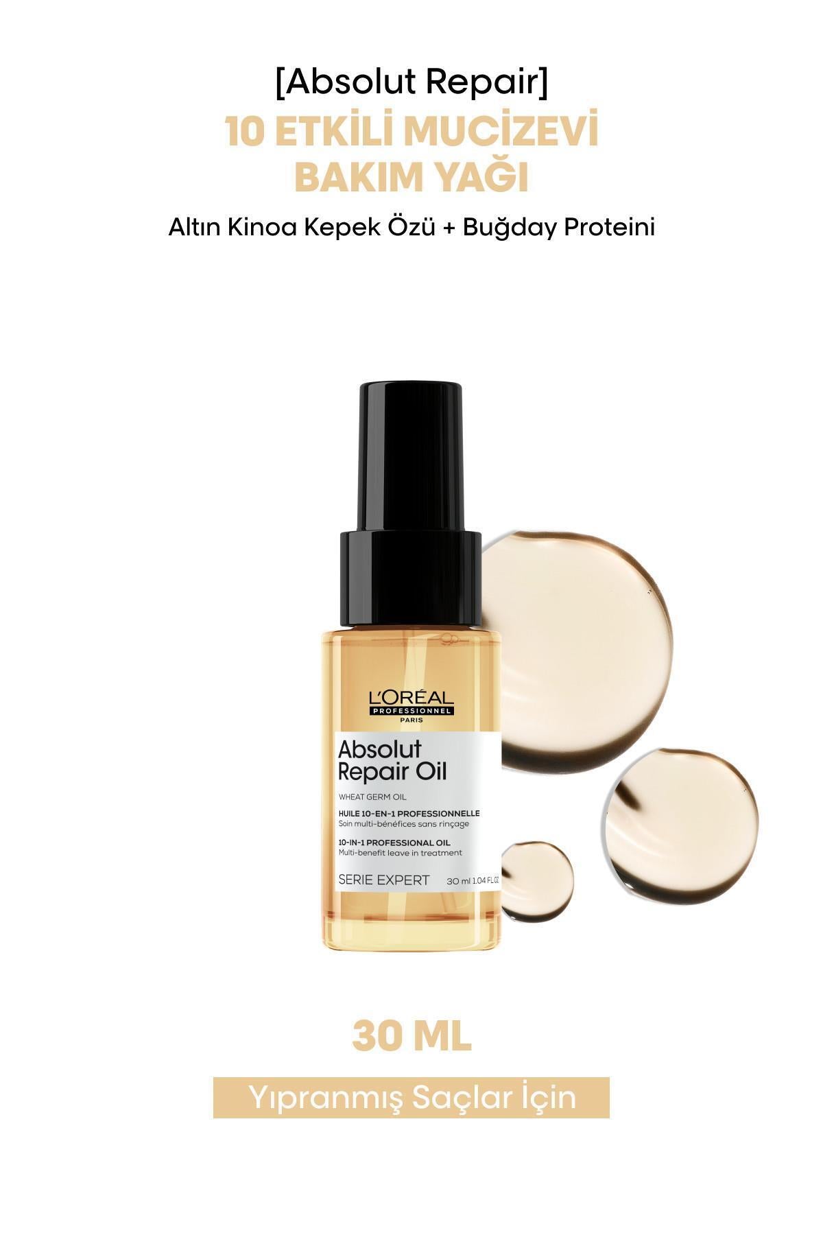 L'oreal Professionnel Absolut Repair 10 Etkili Bakım Yağı 30 ml