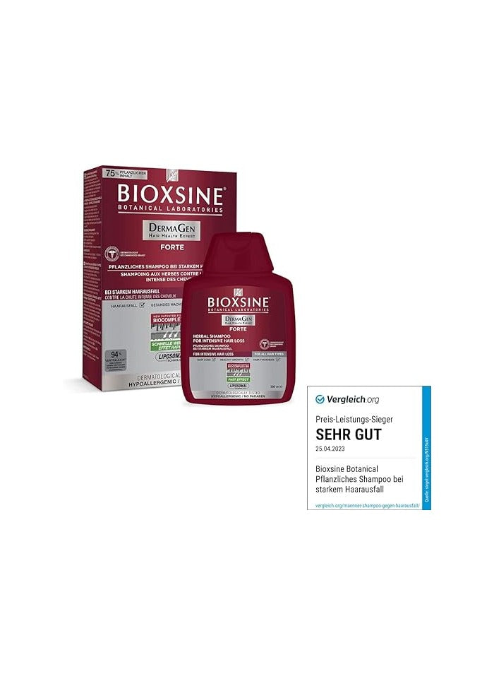 Bioblas Forte 2x & Botanical Fast Growth Shampoo Set - Hair Growth & Anti-Hair Loss Pack - عرض 2 شامبو فورتي مضاد لتساقط الشعر القوي مع شامبو الشعر النباتي لنمو سريع 3 قطع