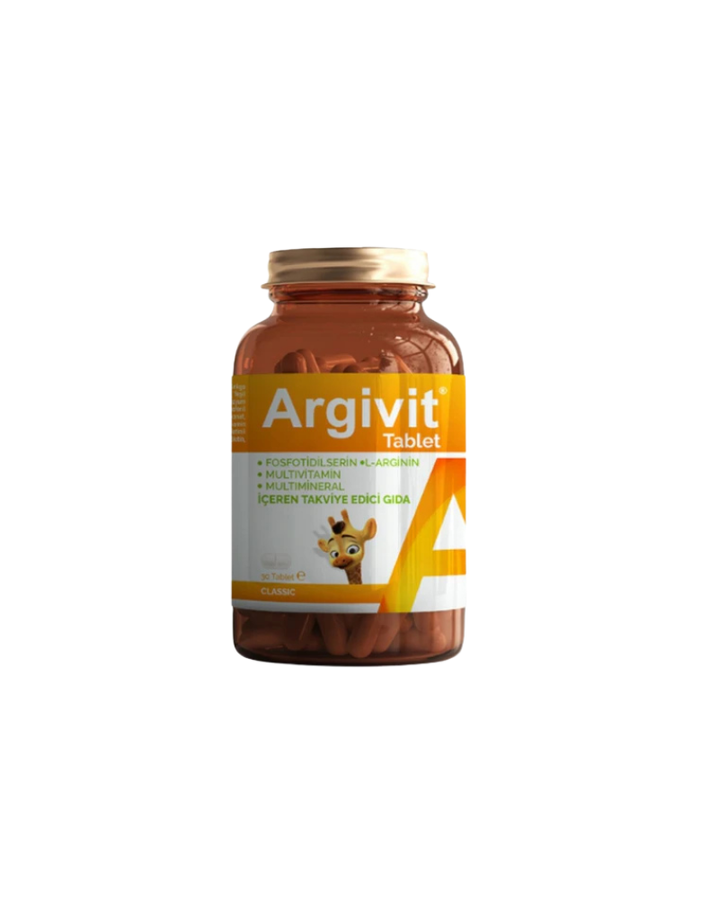 أرجيفيت كلاسيك أقراص متعددة الفيتامينات، تدعم النمو والطول للأطفال