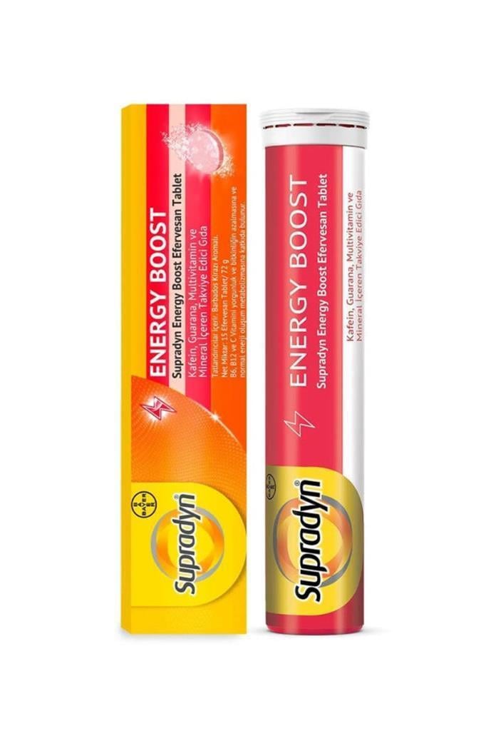 سوبرادين إنيرجي بوست 15 قرص فوار لتعزيز الطاقة اليومية والنشاط