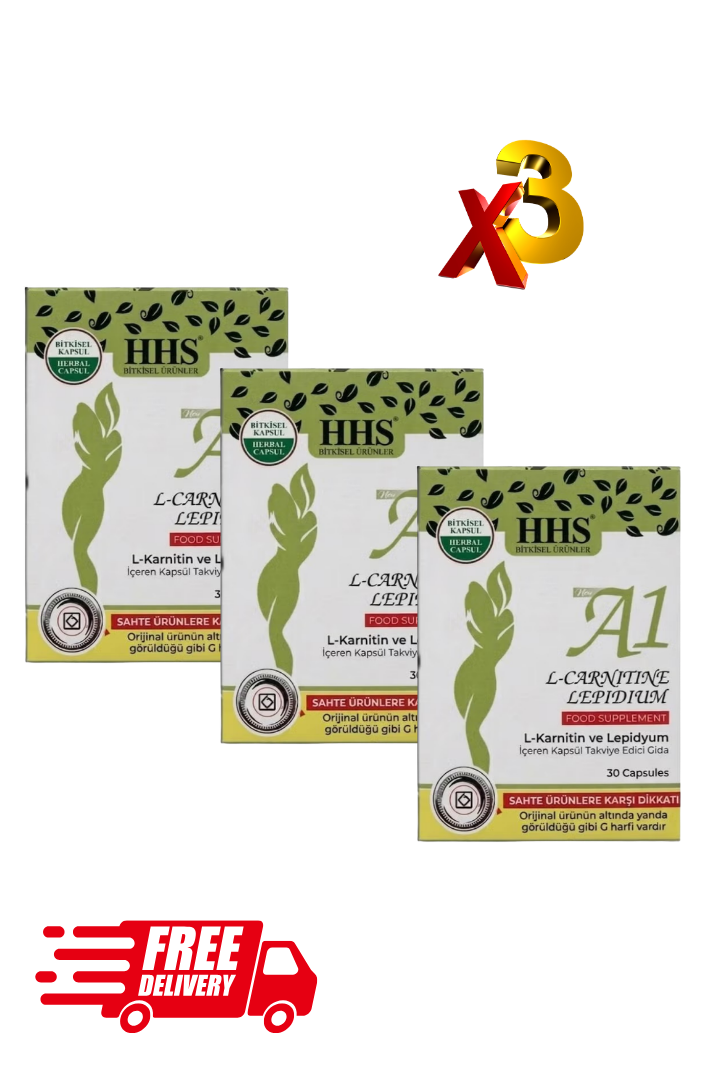 HHS A1 Capsules (2+1 Free Offer) - كبسولات اتش اتش اس عرض 2+1 مجاناً - Super Pack
