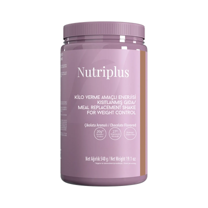 مشروب Nutriplus بديل وجبة الشوكولاتة 540 جرام: بروتين، فيتامينات، لفقدان الوزن