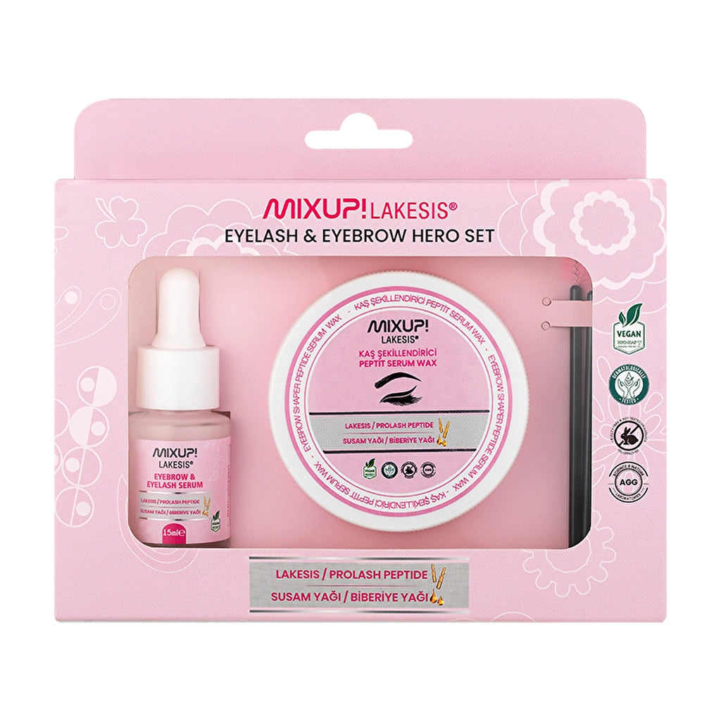 ميكس أب ليكسيس سيروم ببتيد لتقوية وتكثيف الحواجب والرموش وشمع تشكيل