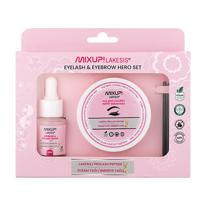 ميكس أب ليكسيس سيروم ببتيد لتقوية وتكثيف الحواجب والرموش وشمع تشكيل