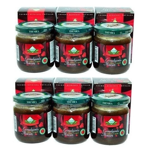 6x Themra Epimedium Herbal Paste - Original Turkish Mix | معجون ثيمرا العشبي الأصلي - عبوة توفير