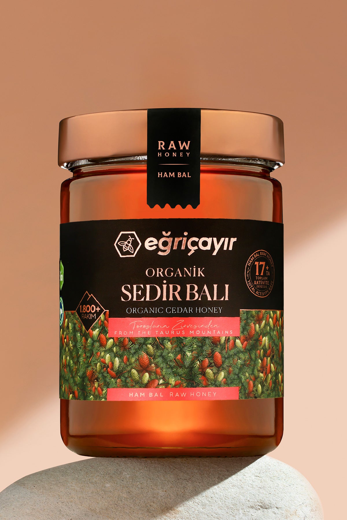 Eğriçayır Ta17+ عسل الأرز العضوي 850 جم