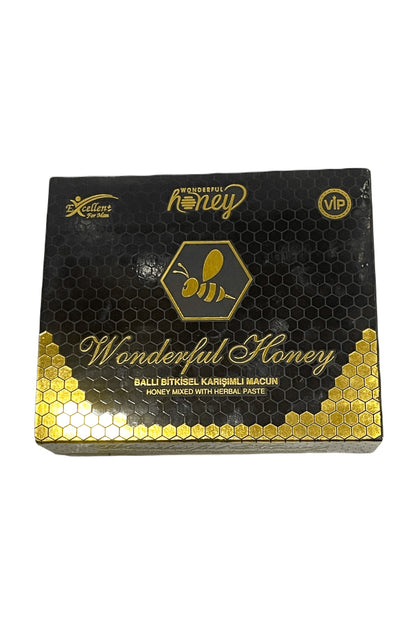 Power Honey Wonderfull Honey معجون عشبي، 3 عبوات 15×12