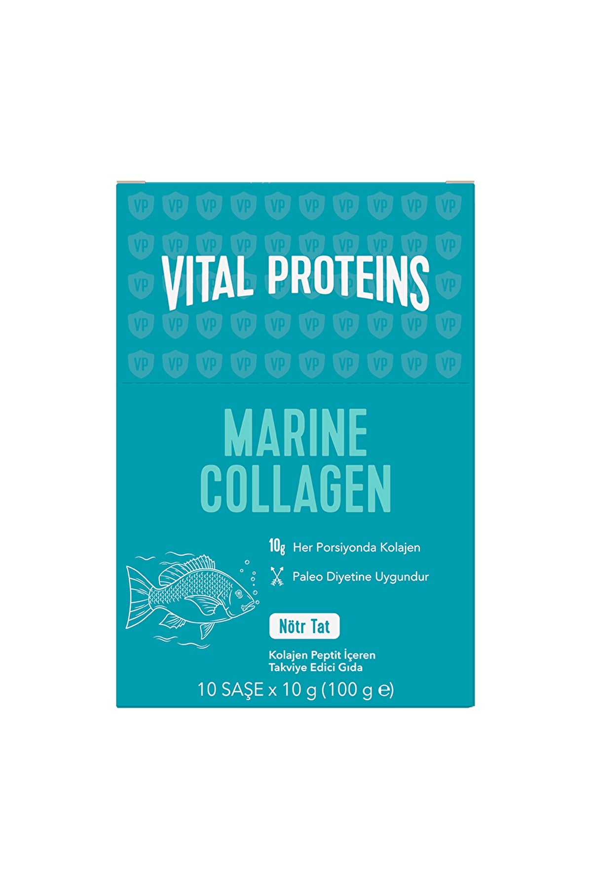 Vital Proteins Marine Collagen مكمل كولاجين، 10 أكياس × 10 جم، بدون نكهة