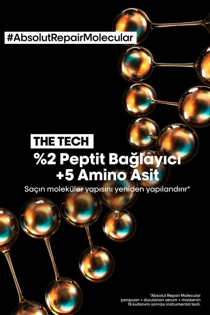 L'Oréal Professionnel Absolut Repair Molecular شامبو منقي للشعر التالف 500مل