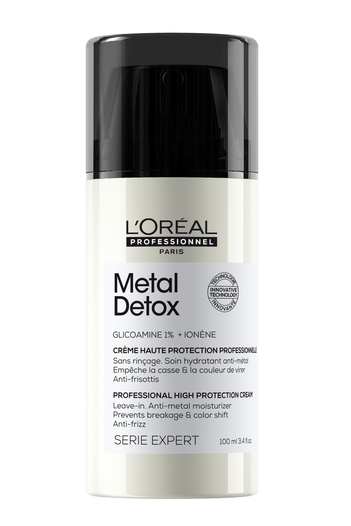 L'oreal Professionnel Serie Expert Metal Detox كريم حماية الشعر 100 مل مضاد للحرارة