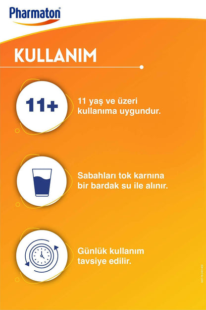 فارمتون فيتاليتي 100 قرص: مكمل غذائي لتعزيز الطاقة والحيوية والتركيز