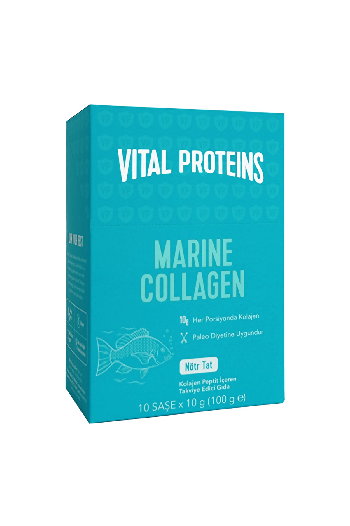 Vital Proteins Marine Collagen مكمل كولاجين، 10 أكياس × 10 جم، بدون نكهة