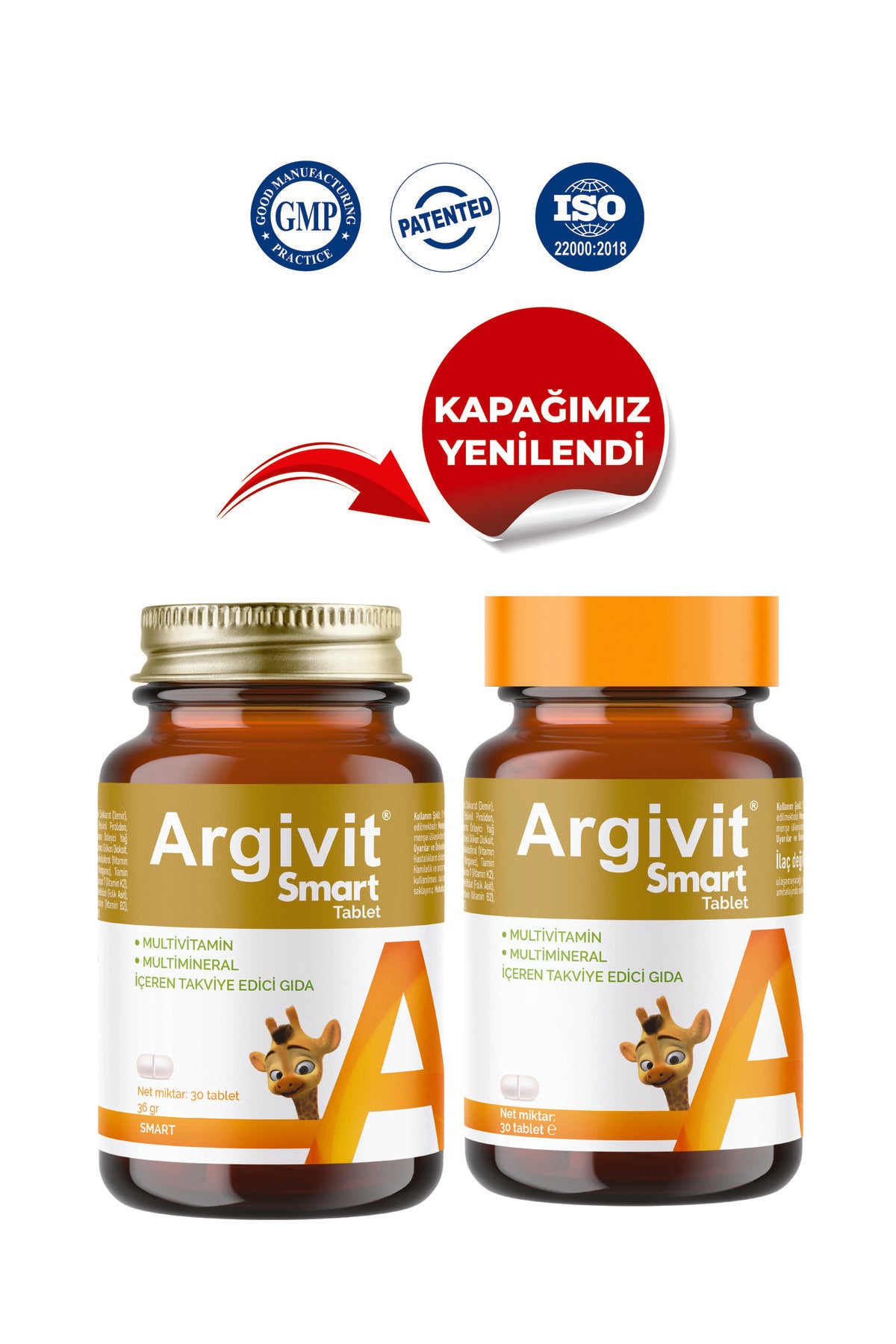 Argivit Smart فيتامينات ومعادن، فوسفاتيديل سيرين، 3 عبوات