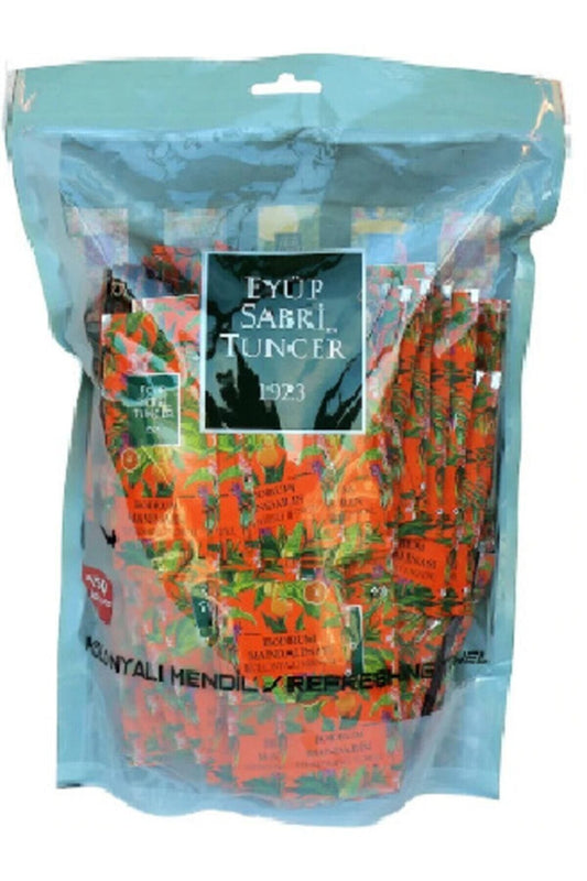 مناديل مبللة معطرة كولونيا اليوسفي بودروم المنعشة، حجم صغير، 150 قطعة من أيوب صبري تونجر