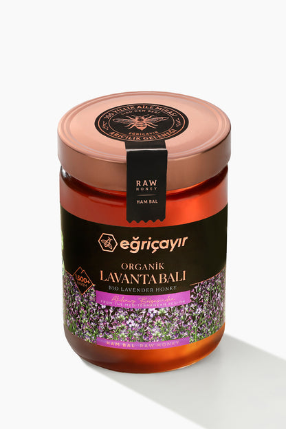 Eğriçayır عسل اللافندر العضوي الفاخر بوزن 850 جم