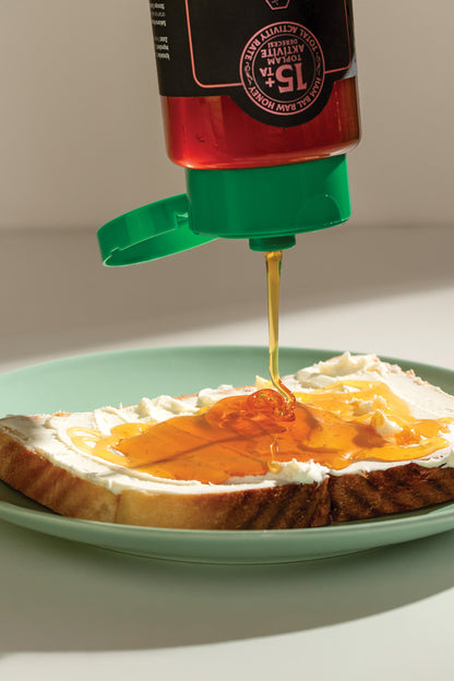 عسل الصنوبر العضوي من Eğriçayır، TA15+، عبوة ضغط، 550 جم