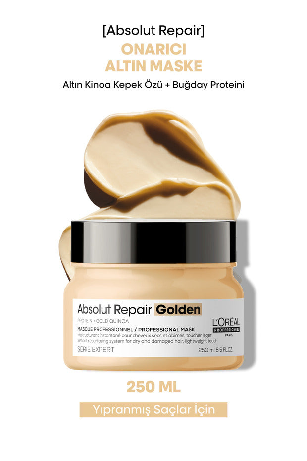 L'oreal Professionnel Serie Expert Absolut Repair قناع الشعر الذهبي 250 مل
