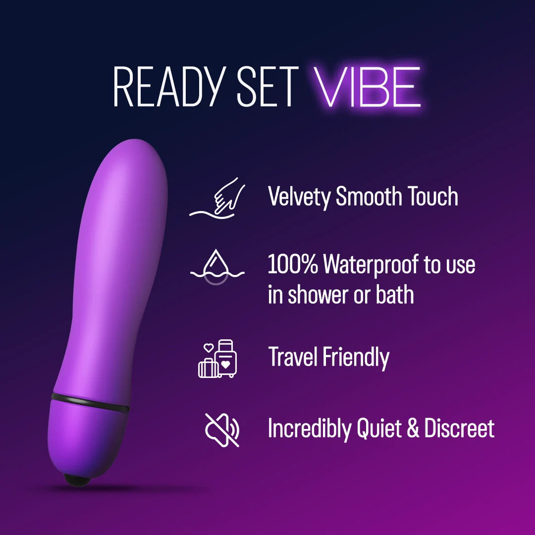 Durex Intense Pleasure Bullet Massager - Waterproof & Soft Silicone - ديوركس هزاز رصاصة المتعة المكثفة - مقاوم للماء وسيليكون فائق النعومة