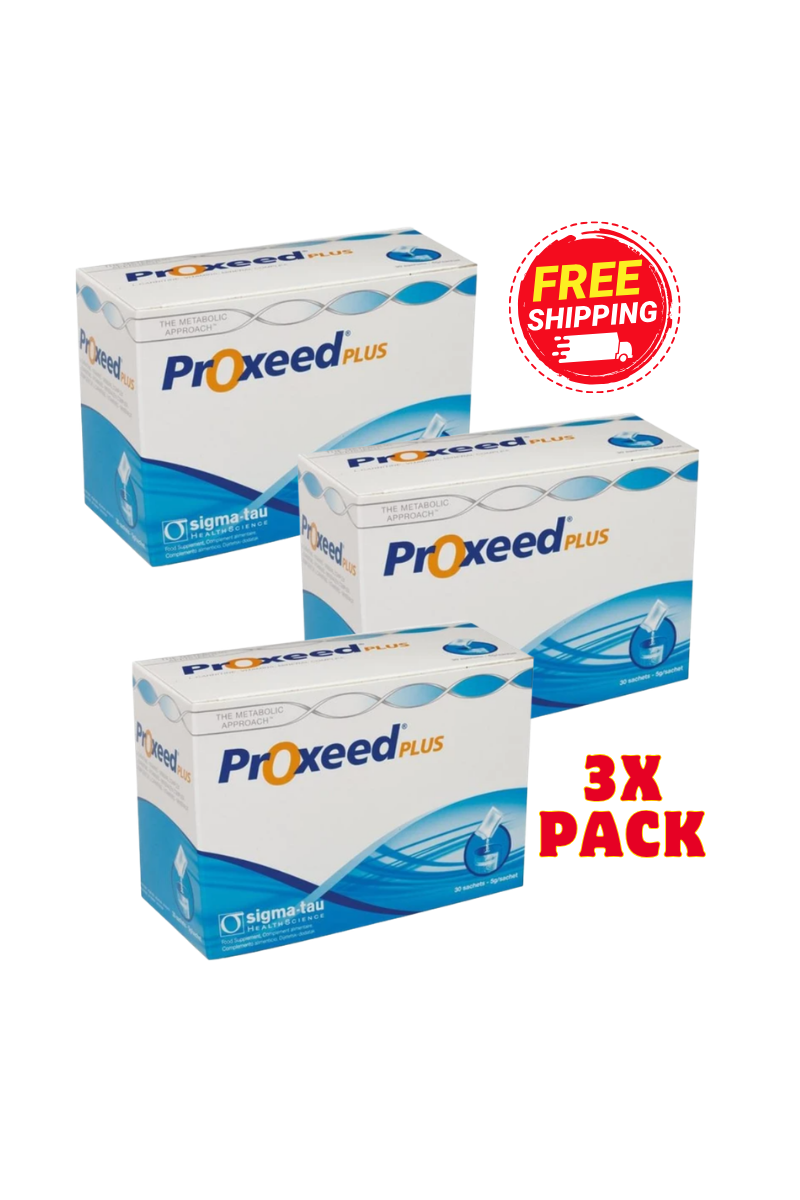 Proxeed Plus Men's Fertility Supplement (3x30 Sachets) - Triple Pack - بروكسيد بلس عبوة ثلاثية 90 كيس