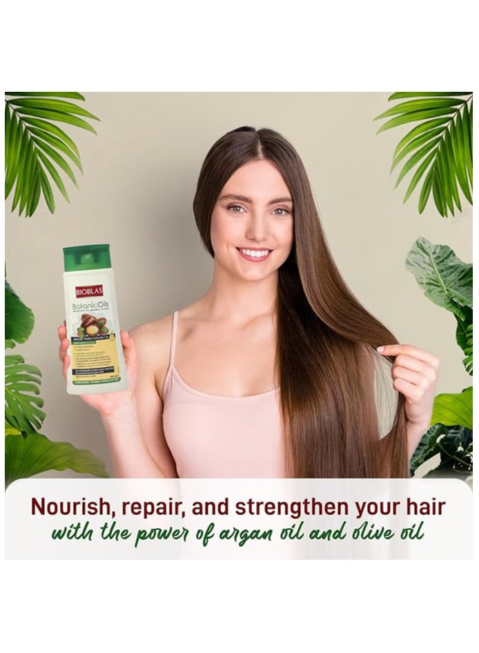 شامبو زيت الأرغان وزيت الزيتون العضوي من للنساء والرجال