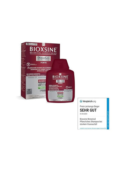 Bioblas Forte 2x & Botanical Fast Growth Shampoo Set - Hair Growth & Anti-Hair Loss Pack - عرض 2 شامبو فورتي مضاد لتساقط الشعر القوي مع شامبو الشعر النباتي لنمو سريع 3 قطع