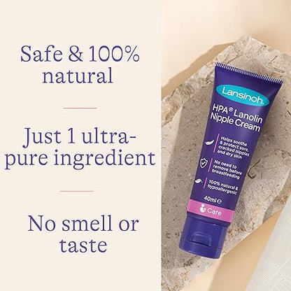 Lansinoh HPA Lanolin Nipple Cream 40ml - كريم لانسينو لانولين للحلمات