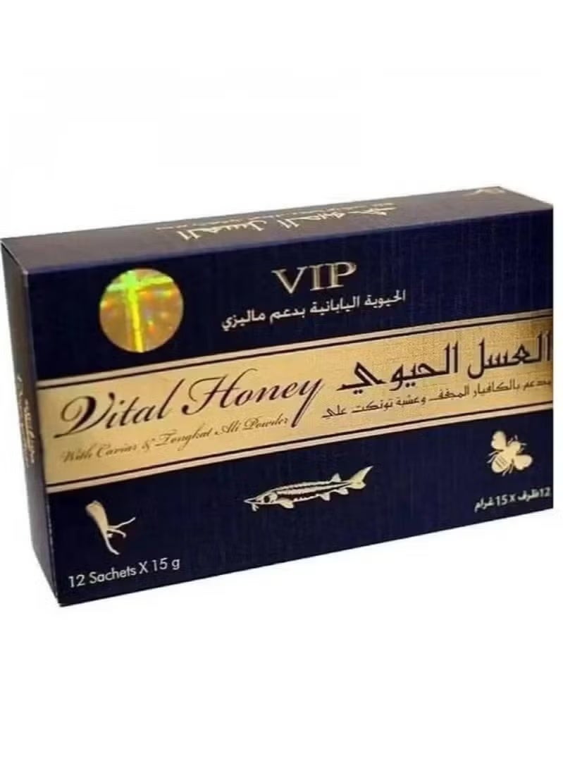 عسل ماليزي عضوي Vital Honey 12 كيس 15 جم