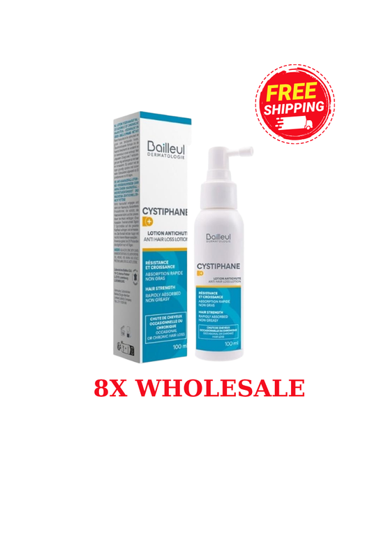 Bailleul Cystiphane Anti Hair Loss Lotion 100ml  - 8x Wholesale Pack | لوشن سيستيفان لعلاج تساقط الشعر بالجملة