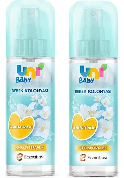 Uni Baby كولونيا الأطفال Çiçeksi Ferahlık، 2 × 150 مل