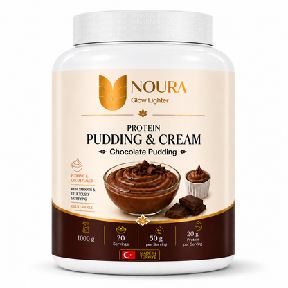 Noura Chocolate Pudding Healthy Snack 1000g - بودينج شوكولاتة وجبة خفيفة صحية نورا