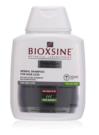 شامبو بيوكسين للشعر الدهني - ضد تساقط الشعر عند الرجال والنساء وتسريع النمو - علاج سريع النمو 300 مل