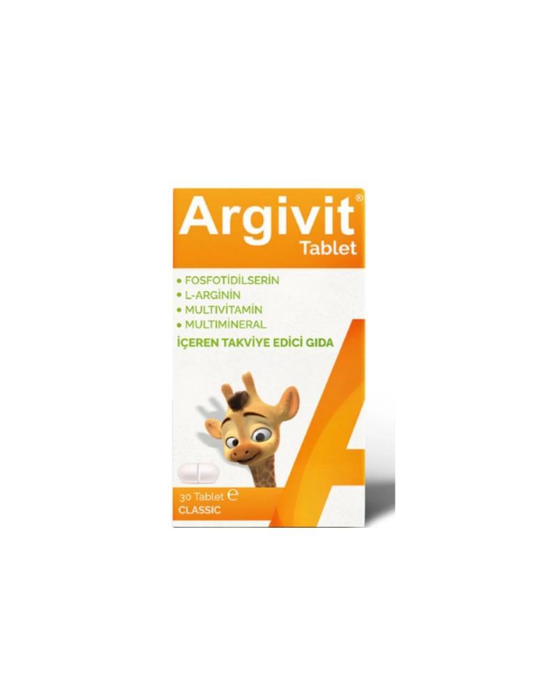 أرجيفيت كلاسيك أقراص متعددة الفيتامينات، تدعم النمو والطول للأطفال