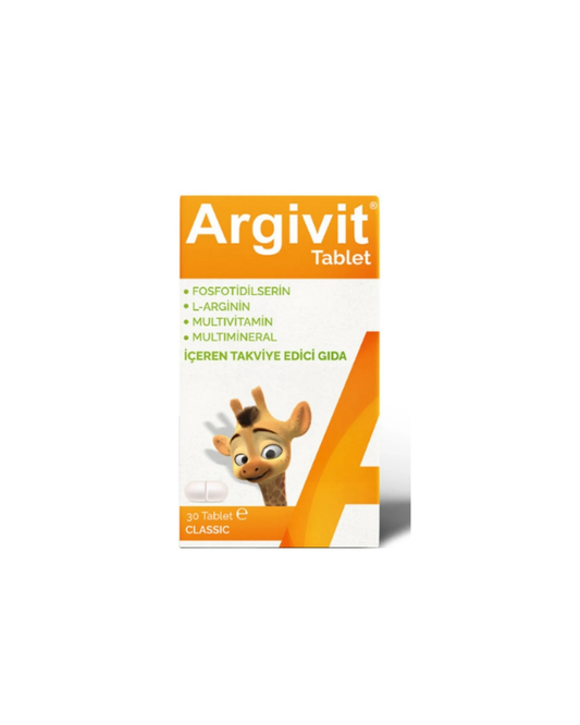 أرجيفيت كلاسيك أقراص متعددة الفيتامينات، تدعم النمو والطول للأطفال