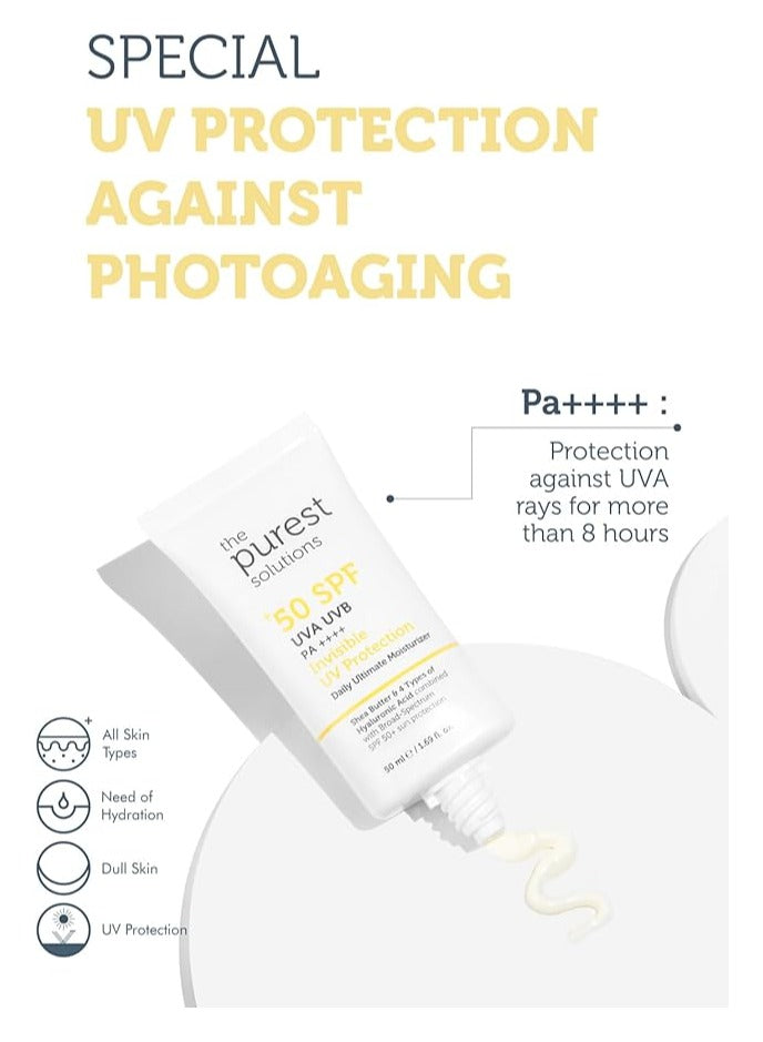 The Purest Solutions-حمض الهيالورونيك وزبدة الشيا للترطيب اليومي