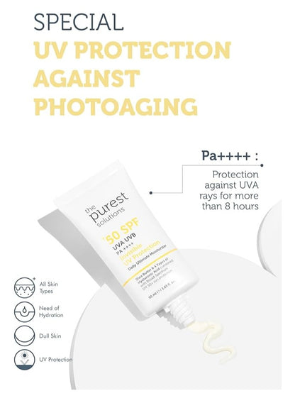 The Purest Solutions-حمض الهيالورونيك وزبدة الشيا للترطيب اليومي