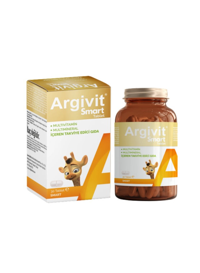 أرجيفيت سمارت متعدد الفيتامينات 30 قرصًا