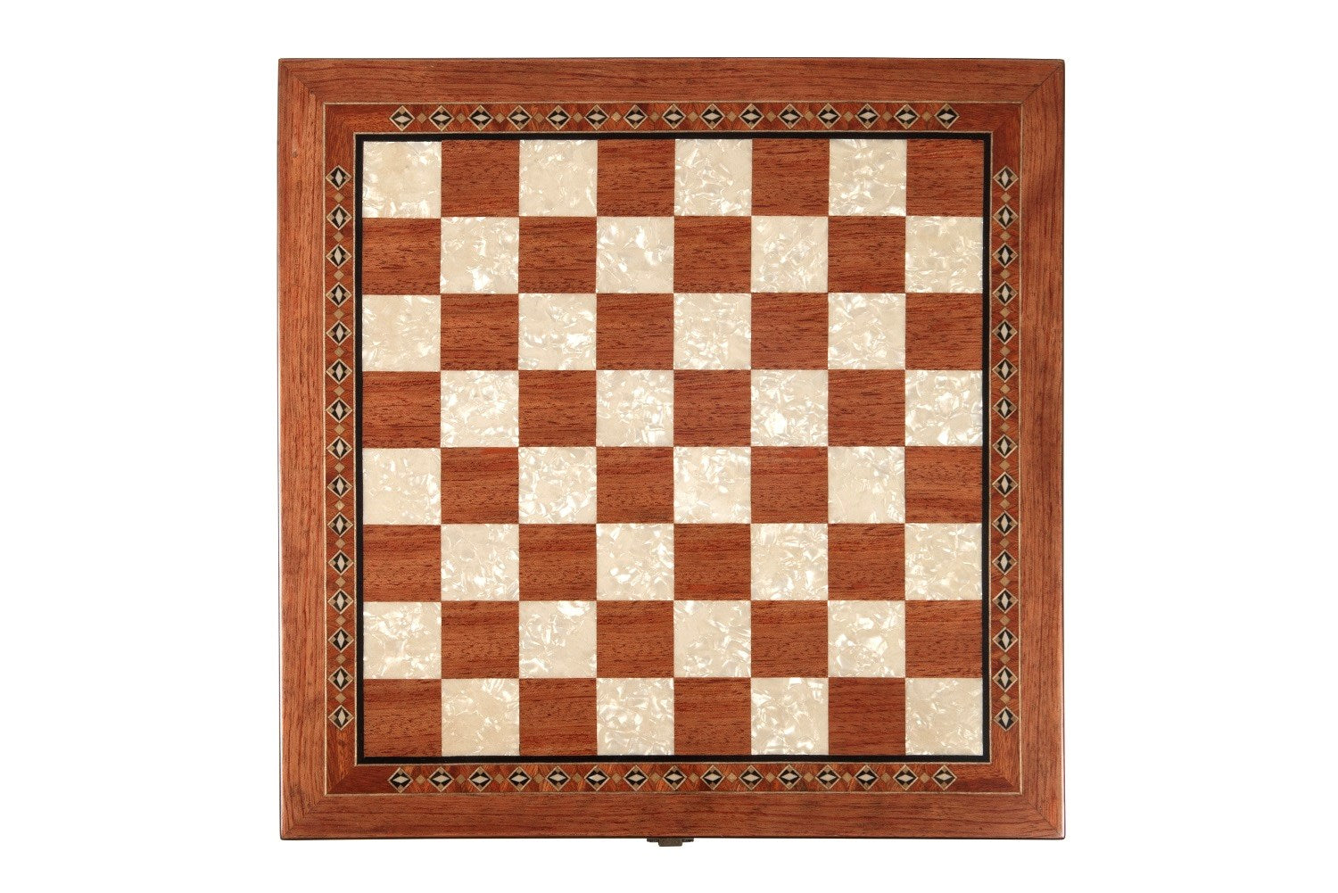 Helena Wood Art مجموعة شطرنج سيلجي 35 سم خشب مطعم بالفسيفساء