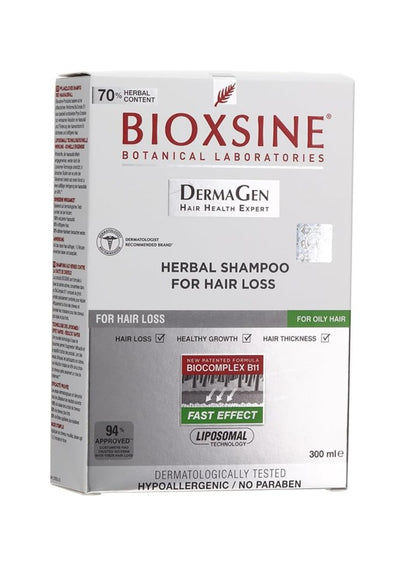 شامبو بيوكسين للشعر الدهني - ضد تساقط الشعر عند الرجال والنساء وتسريع النمو - علاج سريع النمو 300 مل