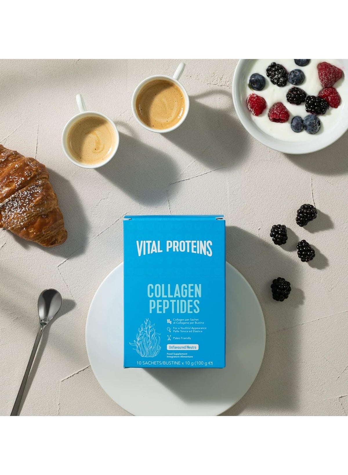 أكياس كولاجين ببتيدات غير منكهة Vital Proteins عدد 20