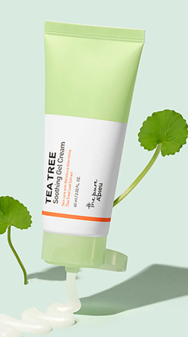 Missha Tea Tree Soothing Gel for Oily & Acne Prone Skin - كريم جل شجرة الشاي للبشرة الدهنية وحب الشباب