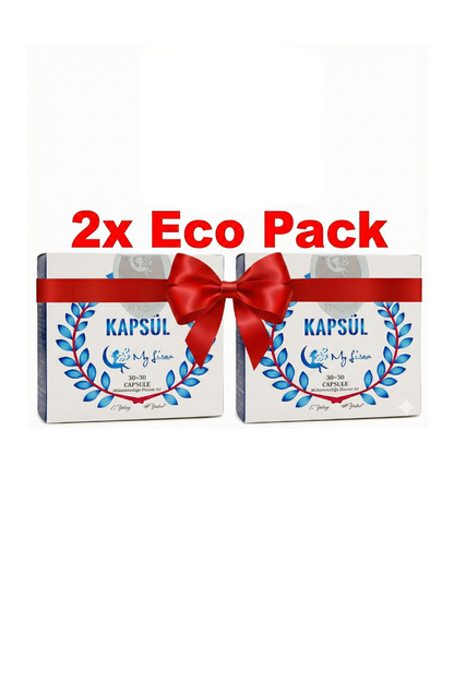My Lisa Capsules (30x2) 60 Pcs Bundle - كبسولات ماي ليزا عرض عبوتين توفير - Original Turkish