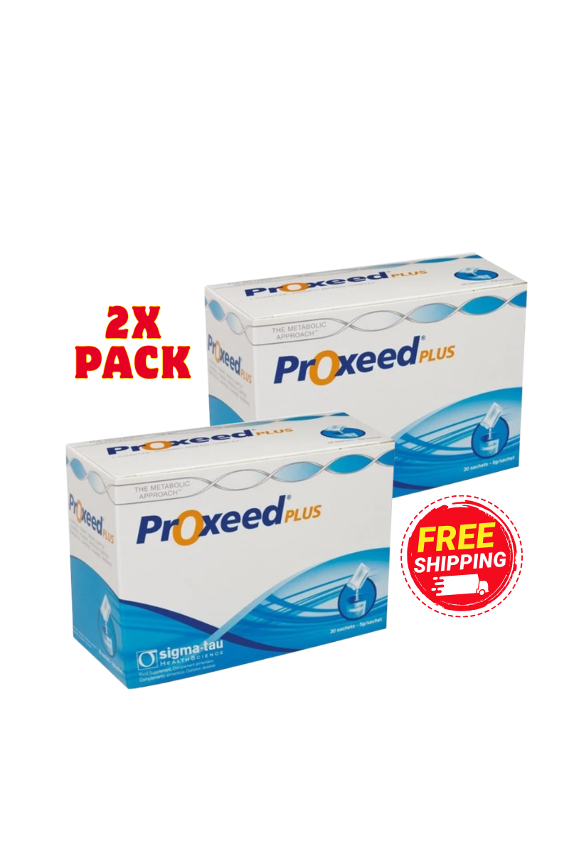 Proxeed Plus Men's Fertility Supplement (2x30 Sachets) - Double Pack - بروكسيد بلس عبوة مزدوجة 60 كيس