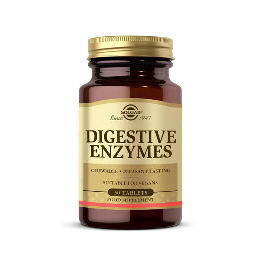 إنزيمات سولجار الهضمية 50 قرص: دعم فعال للجهاز الهضمي
