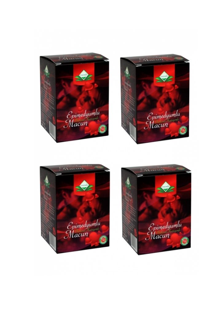4x Themra Epimedium Herbal Paste - Original Turkish Mix | معجون ثيمرا العشبي الأصلي - عبوة توفير