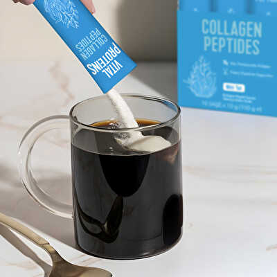 Vital Proteins Collagen Peptides كولاجين 10 أكياس 10 غرام نكهة محايدة