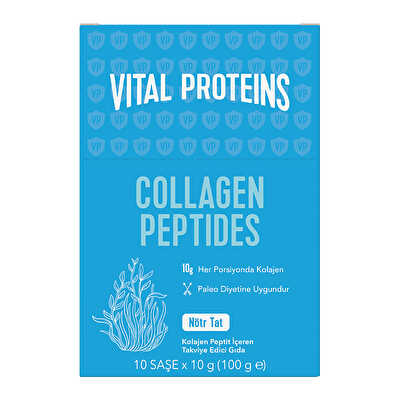 Vital Proteins Collagen Peptides كولاجين 10 أكياس 10 غرام نكهة محايدة