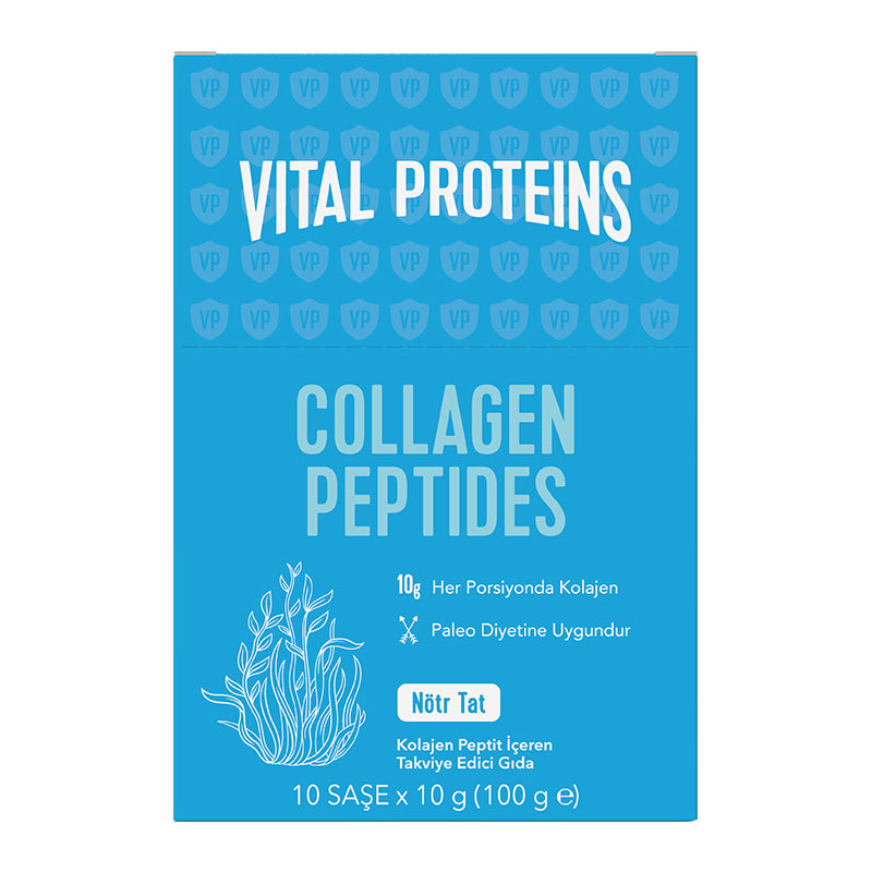 Vital Proteins Collagen Peptides كولاجين 10 أكياس 10 غرام نكهة محايدة